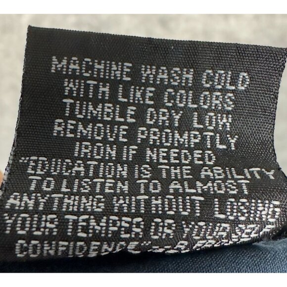 Volcom Western Shirt Men S Blue Denim Short-Sleeve Cotton Pearl Snap Button - Picture 11 of 12